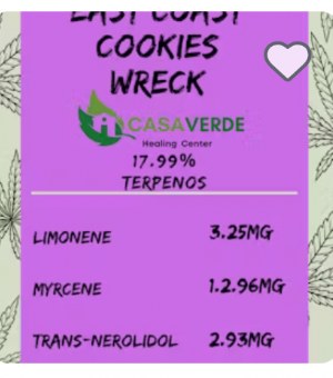 East Coast Cookies Wreck Flower
